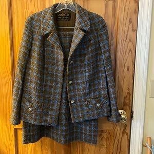 Wool Tweed Suit